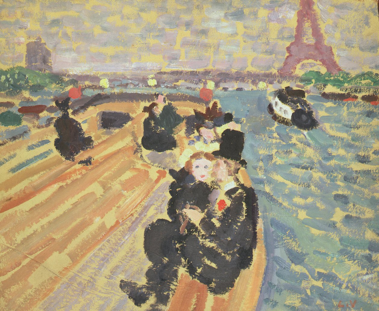 The Bateau-Mouche by Louis Valtat
