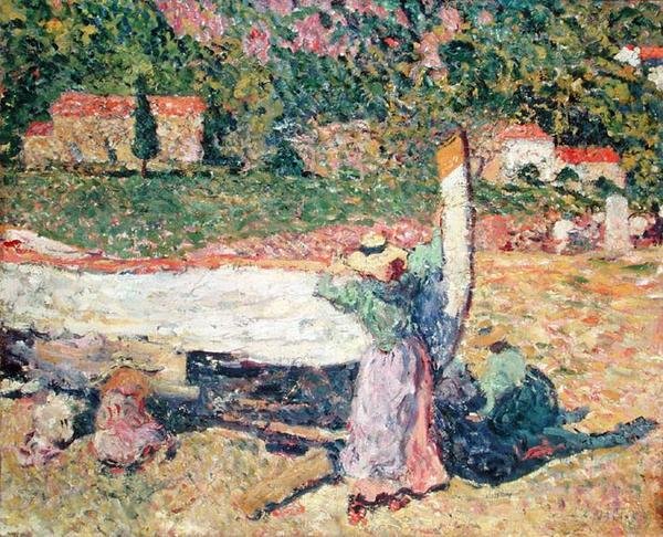 The Boat by Louis Valtat
