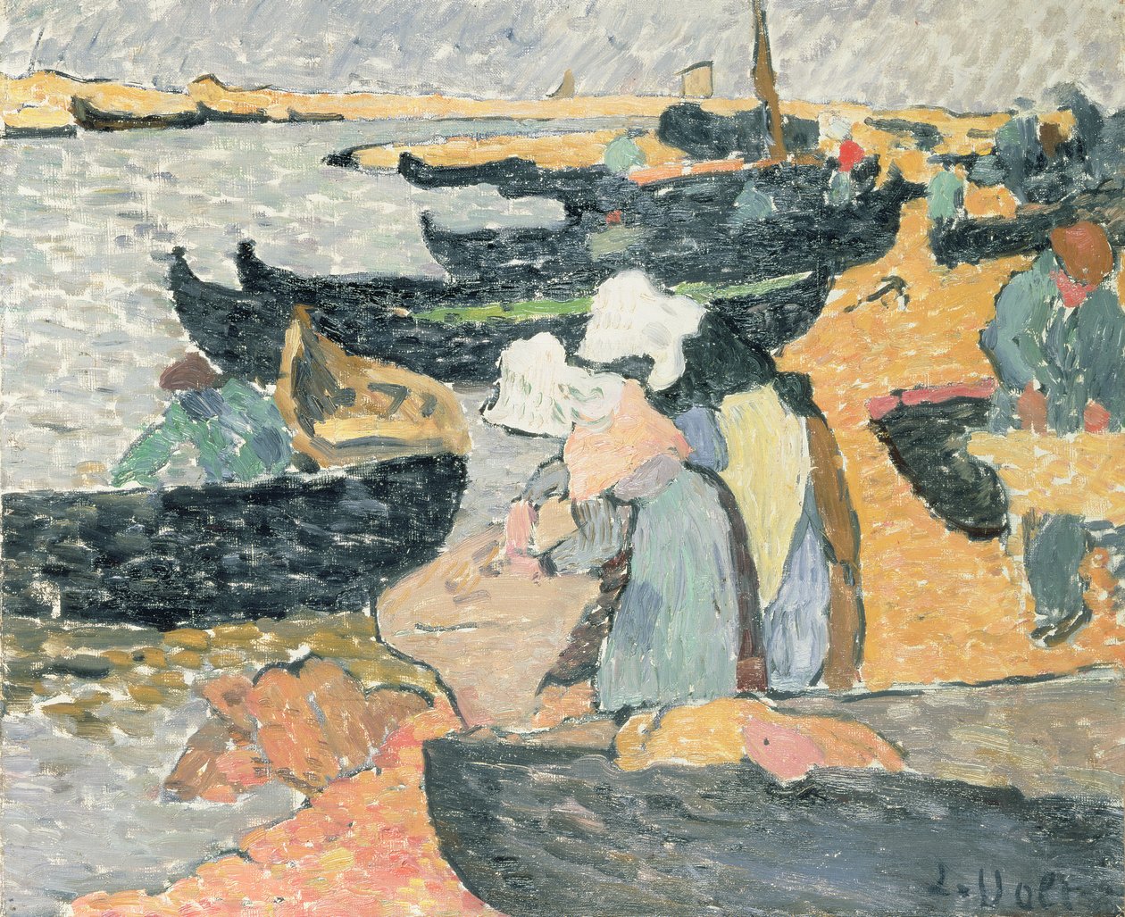 The Oyster Shellers by Louis Valtat