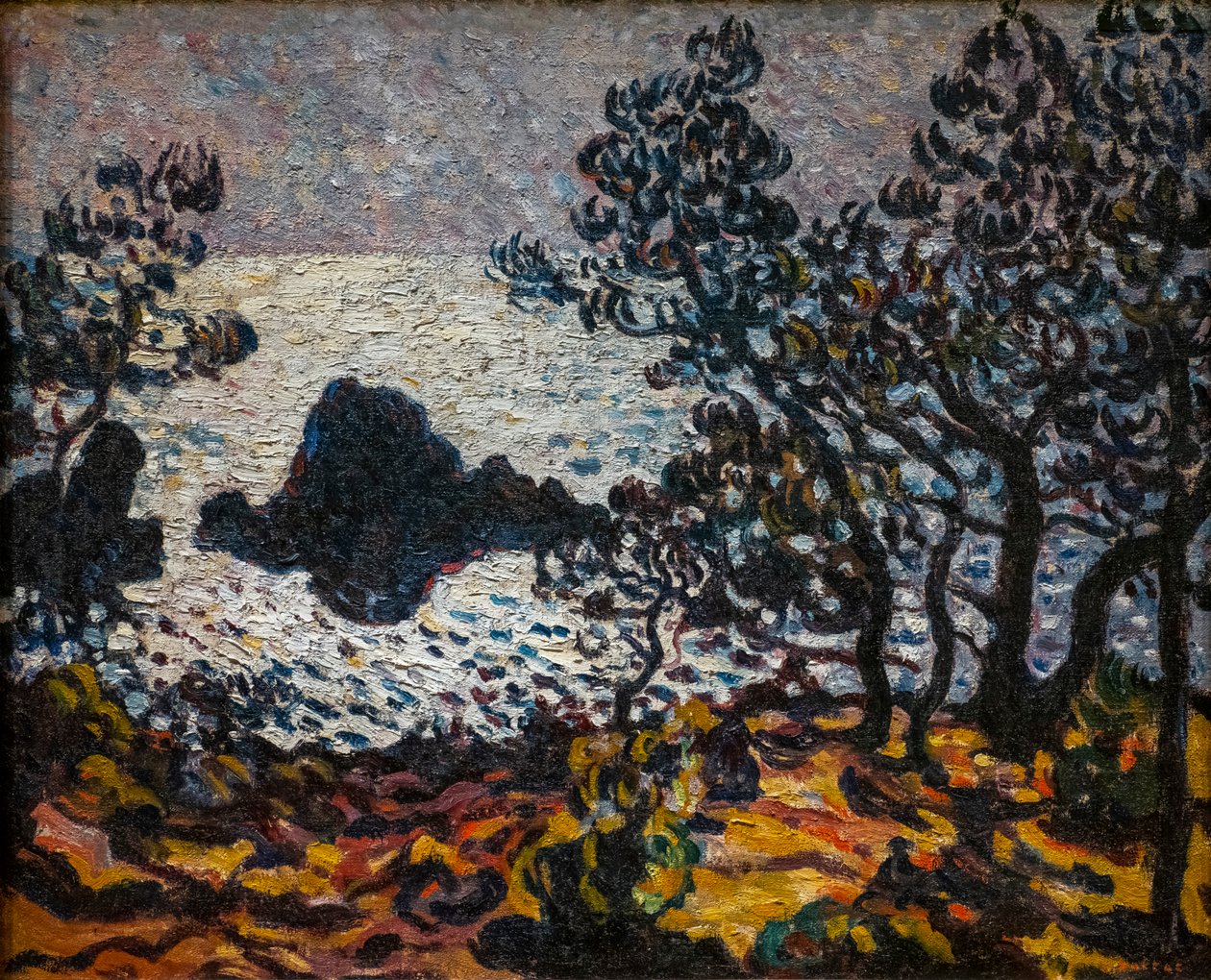 The Sea at Antheor by Louis Valtat