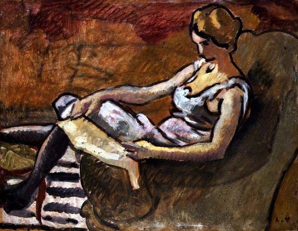The Thinker, c.1916 by Louis Valtat
