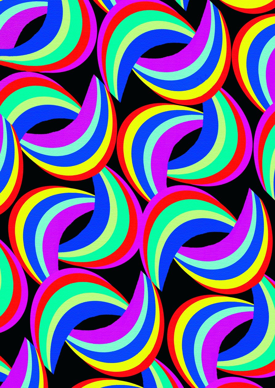 Rainbow Print by Louisa Hereford