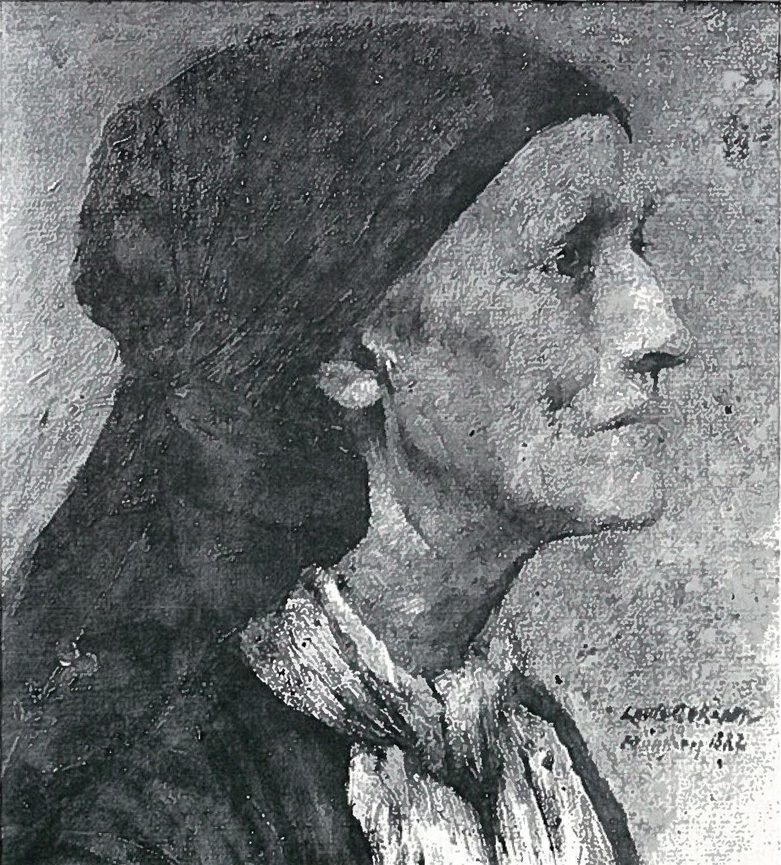 Old Woman by Lovis Corinth