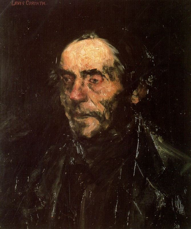 Old Man by Lovis Corinth