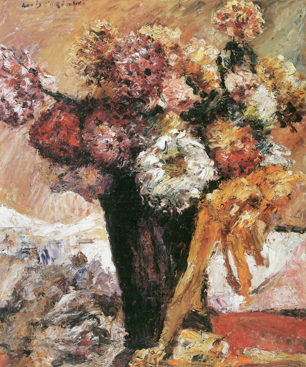 Chrysanthemums II by Lovis Corinth