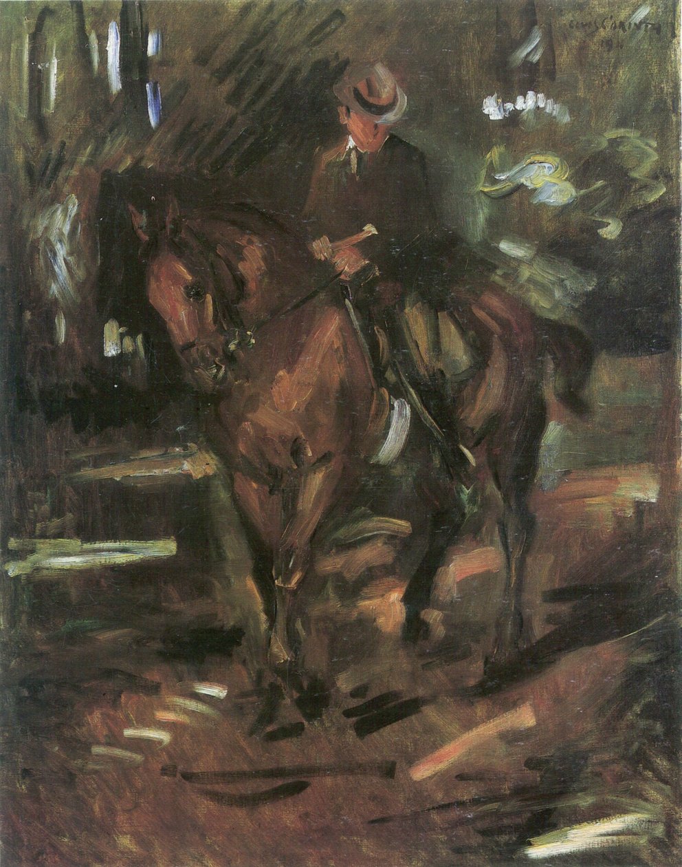 The Morning Ride by Lovis Corinth