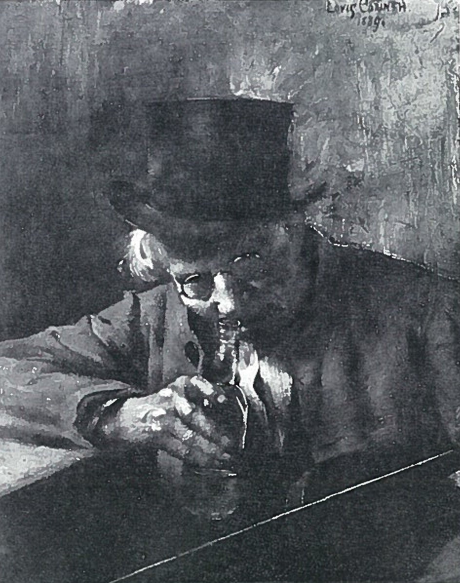 The Old Drinker by Lovis Corinth