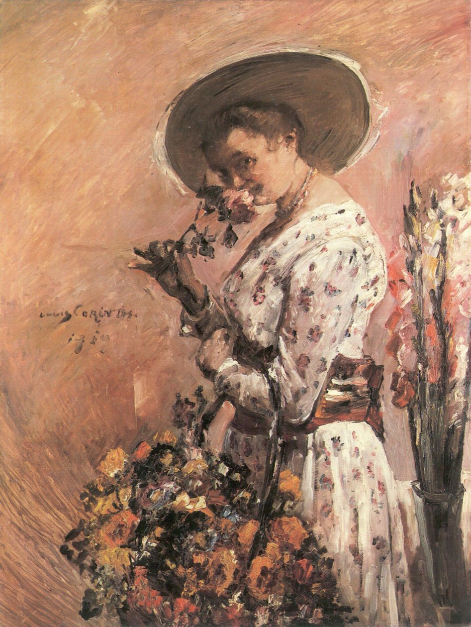 Flora by Lovis Corinth
