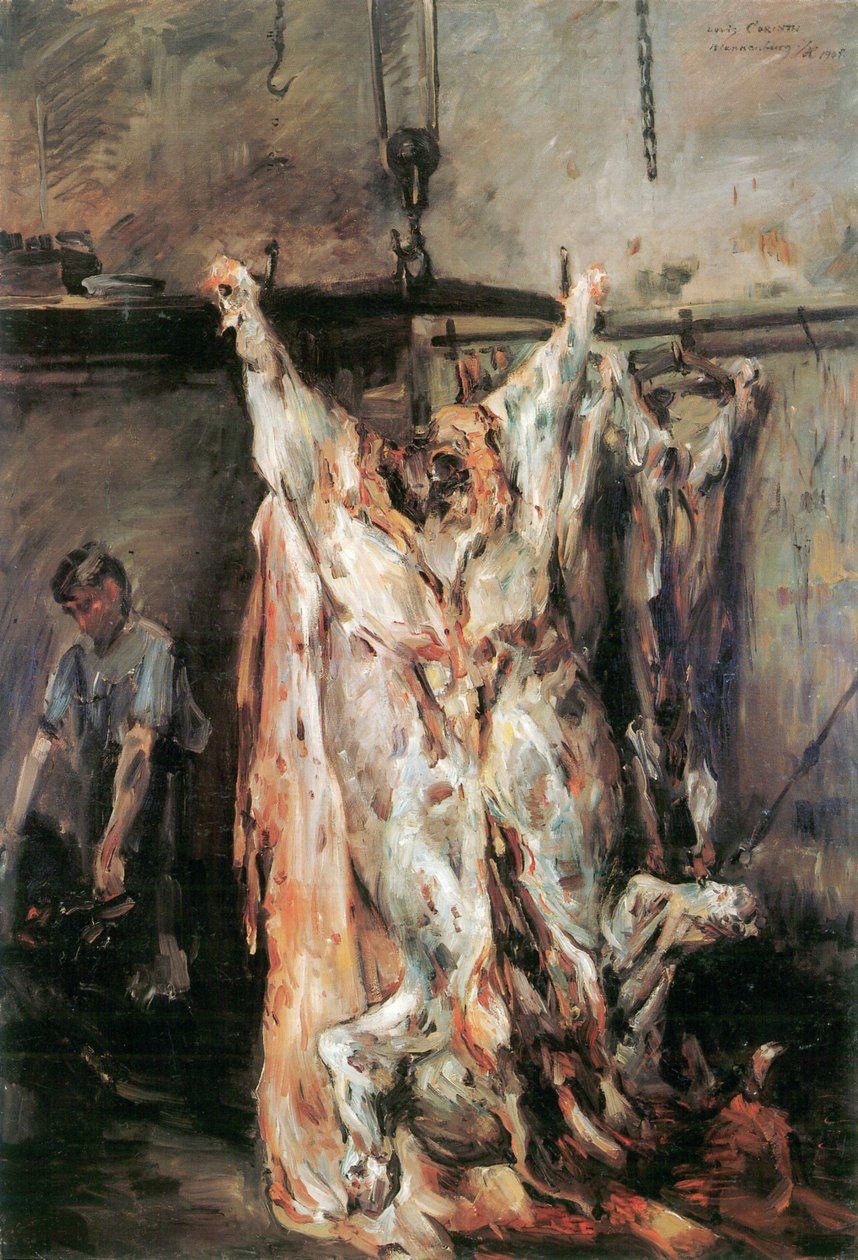 Slaughtered Ox by Lovis Corinth