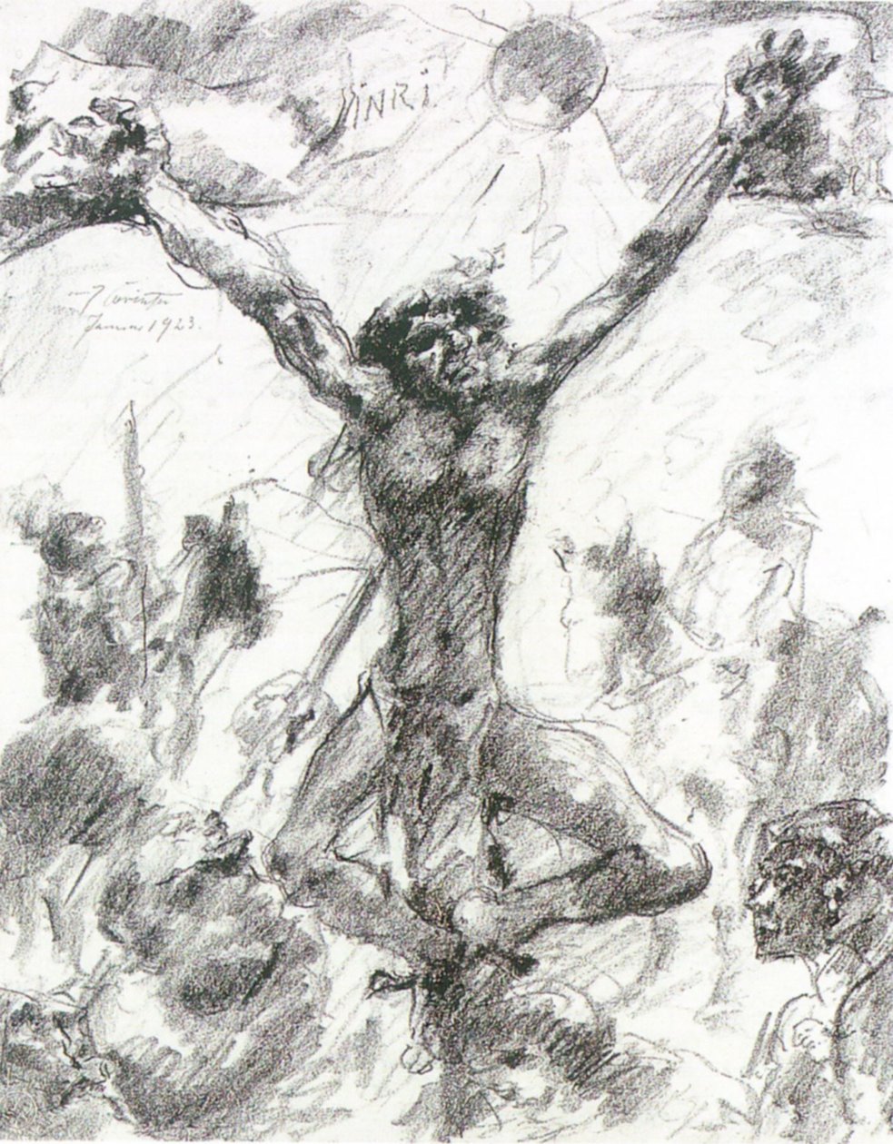 Crucifixion by Lovis Corinth