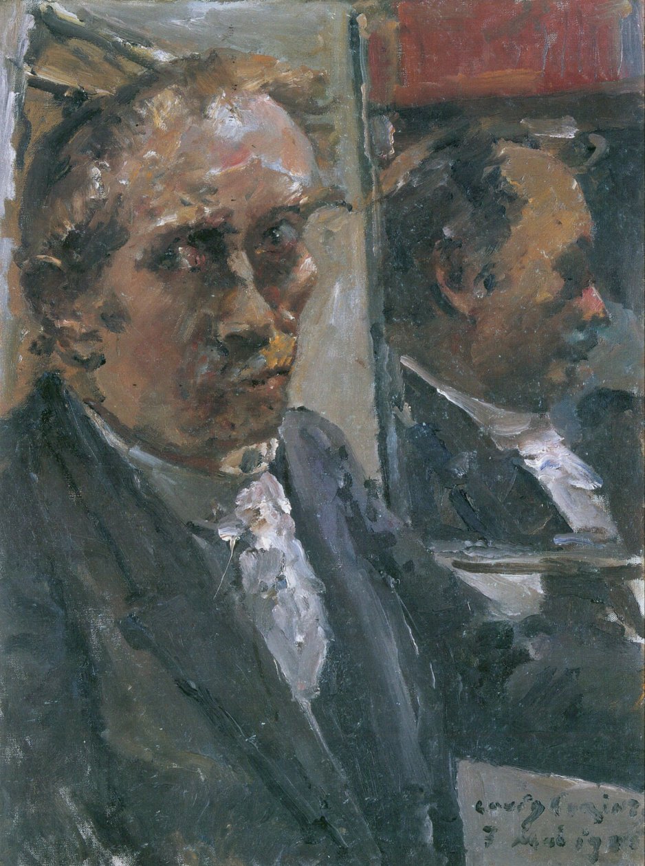 Last Self-Portrait by Lovis Corinth