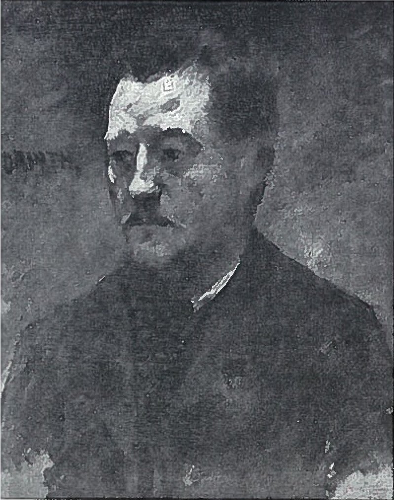 Male Portrait by Lovis Corinth