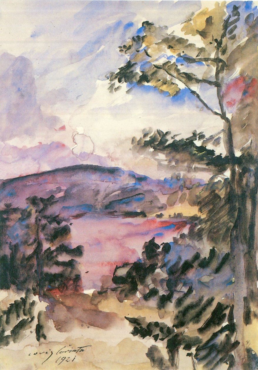 Walchensee, Evening Mood by Lovis Corinth