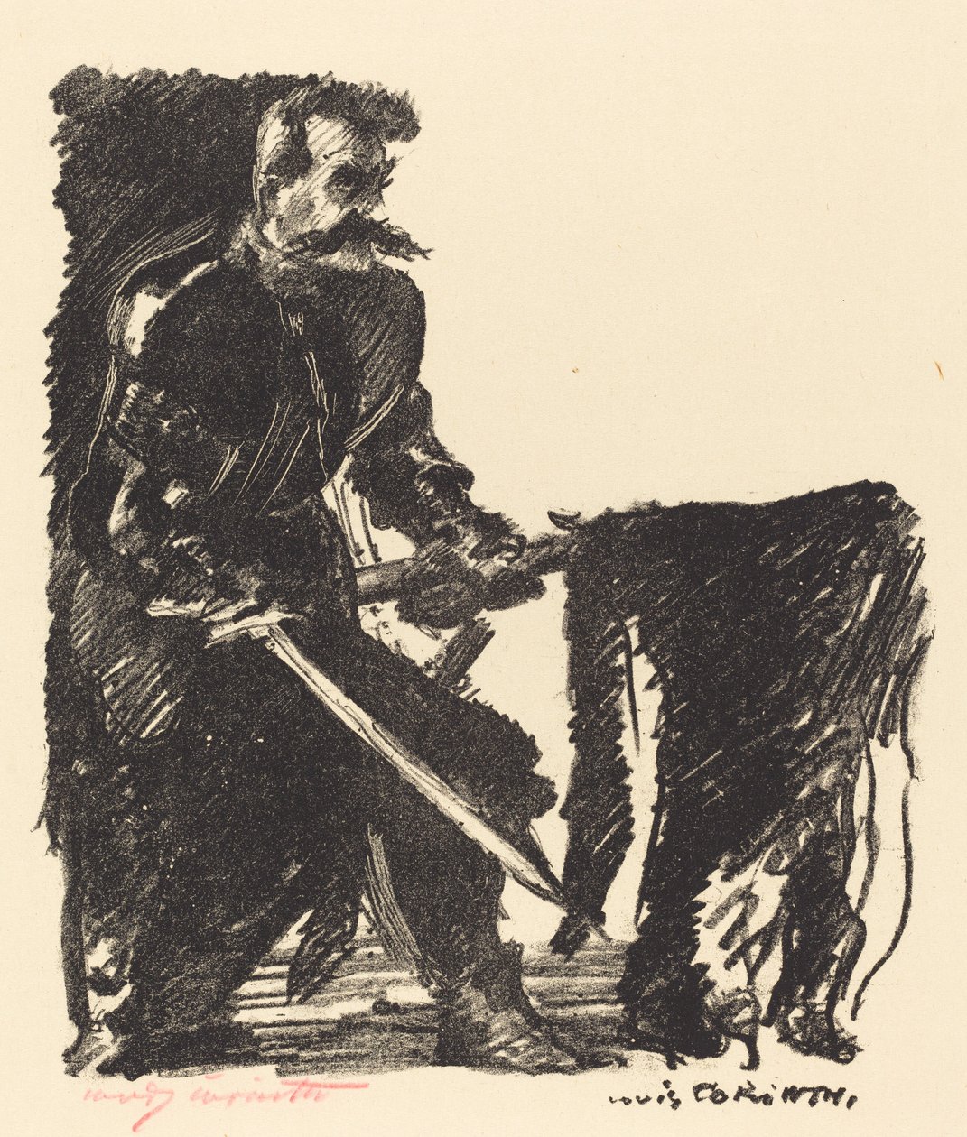 Standard Bearer by Lovis Corinth