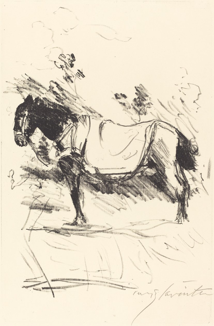 Riding-Horse, 1916 by Lovis Corinth