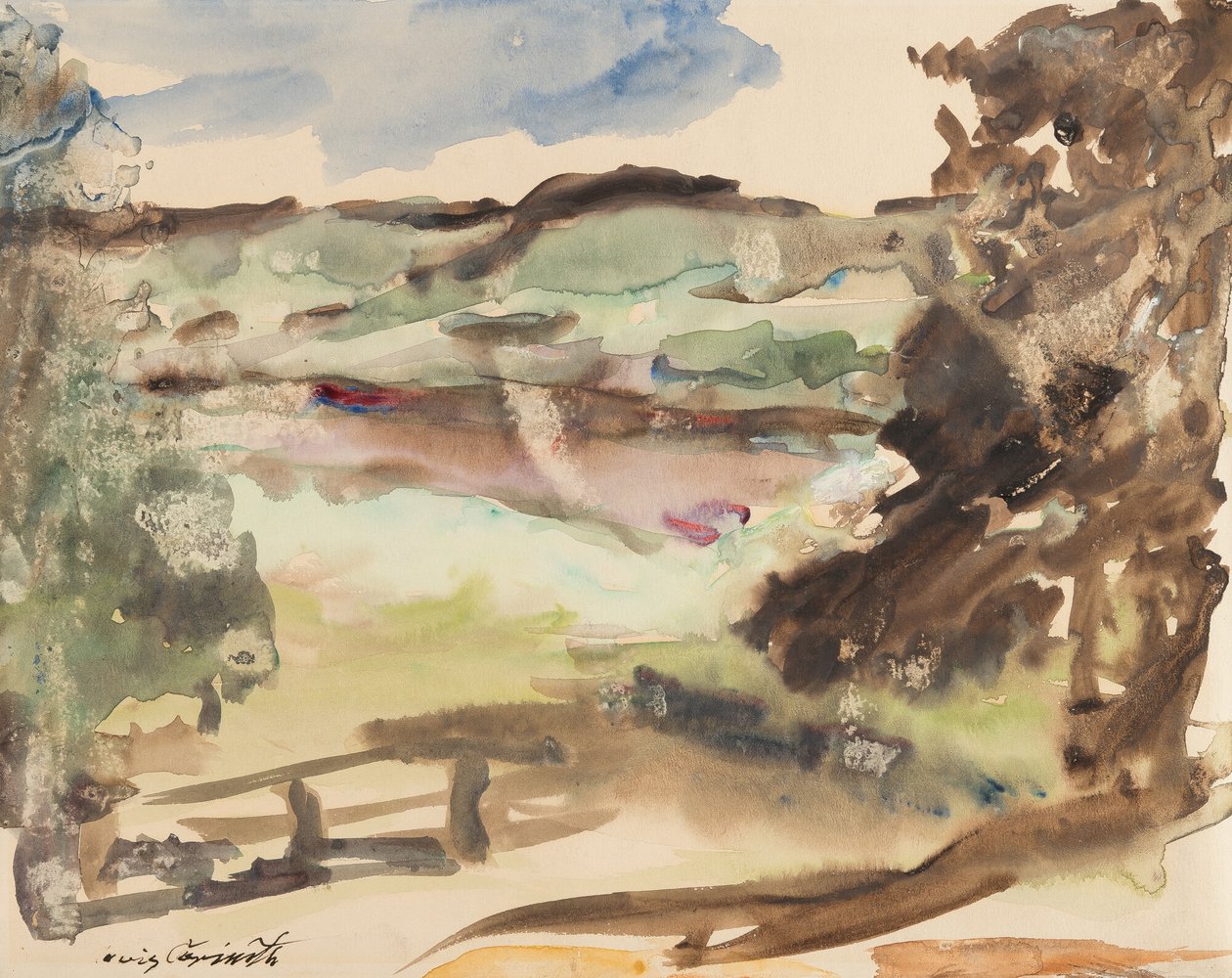 Walchensee by Lovis Corinth