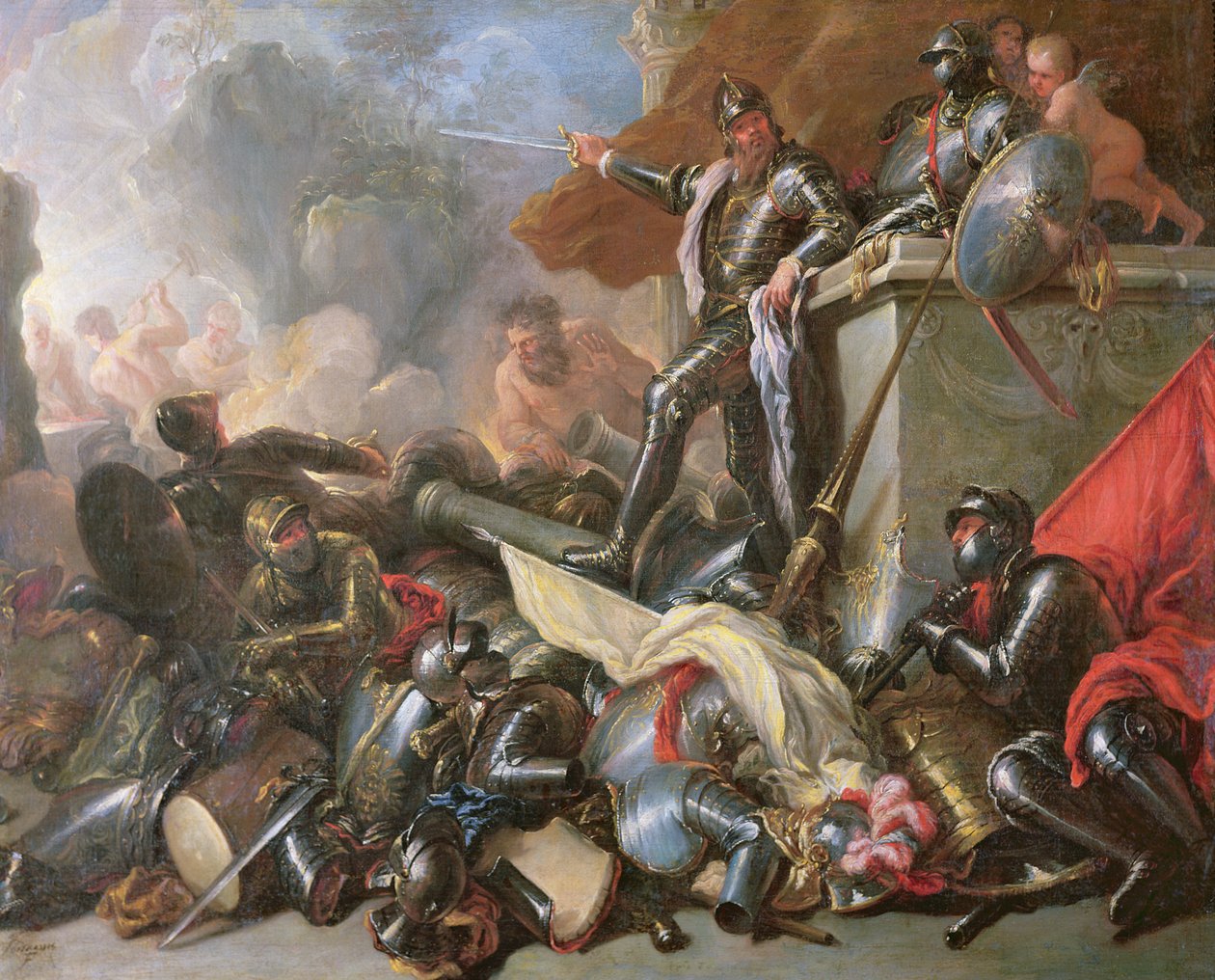 The War, 1690-1700 by Luca Giordano
