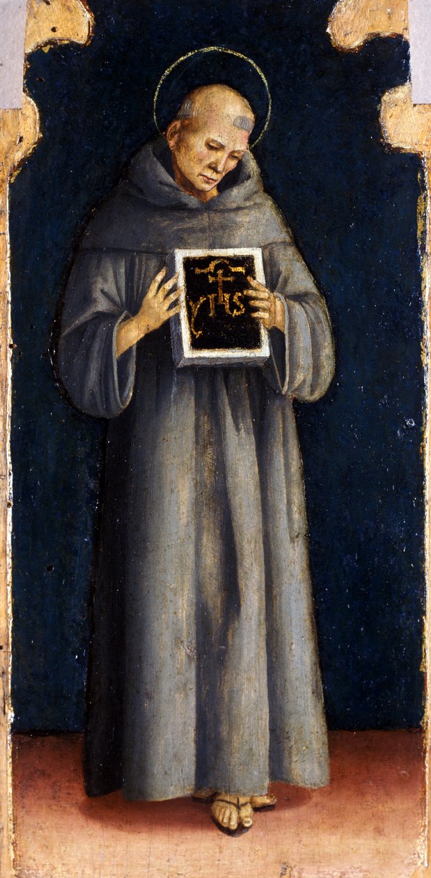 St. Bernard of Siena by Luca Signorelli