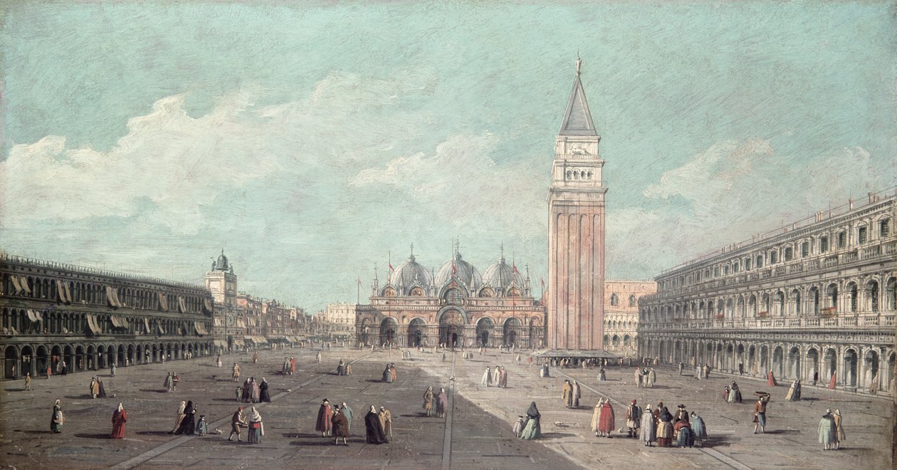 Piazza San Marco by Luca Carlevaris