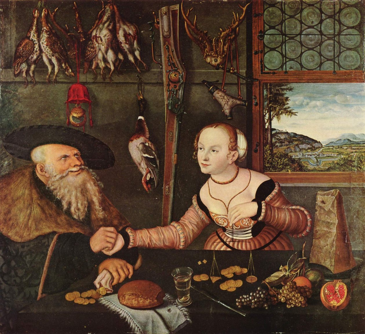 The Payment by Lucas Cranach the Elder