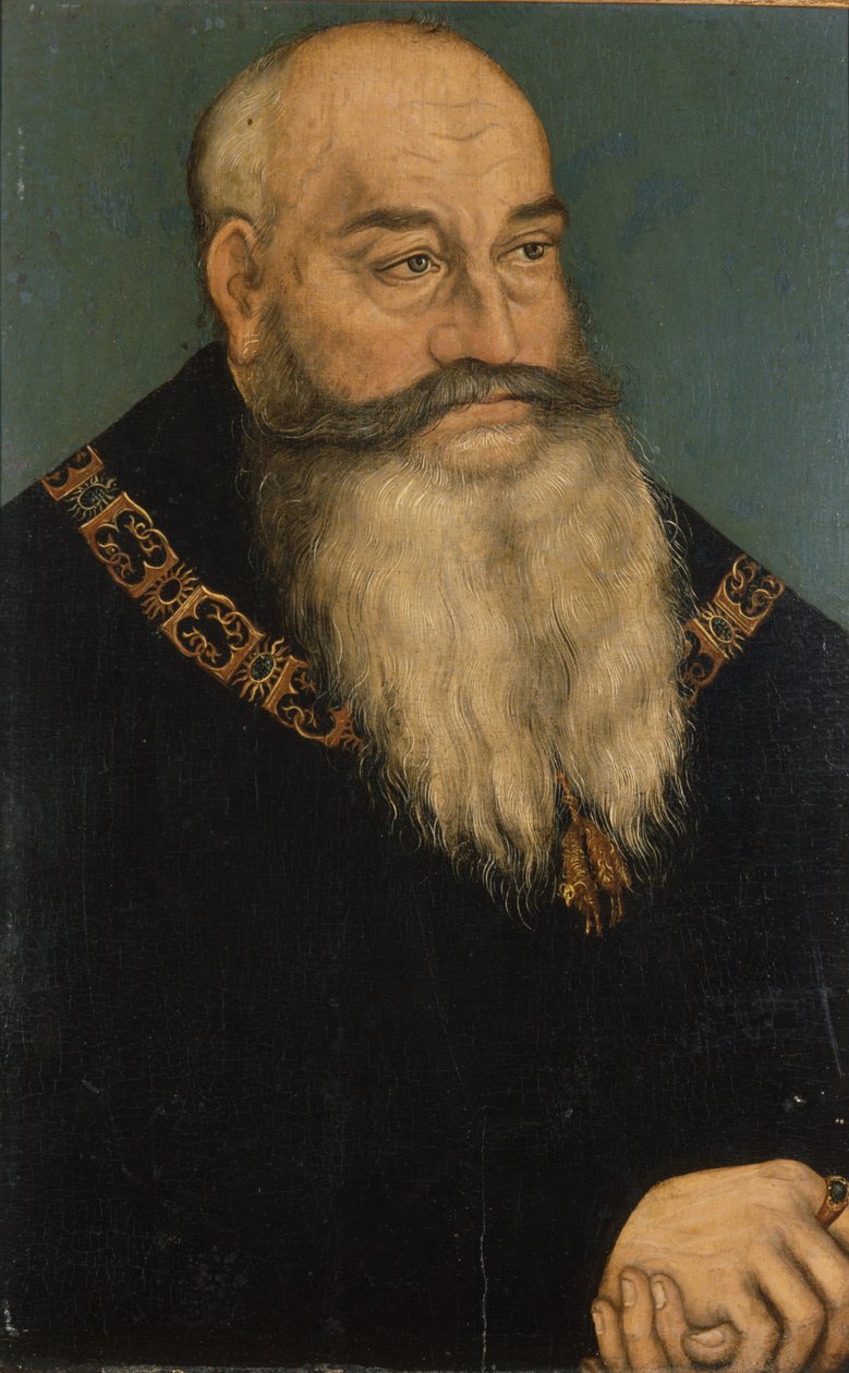 George the Bearded by Lucas Cranach the Elder