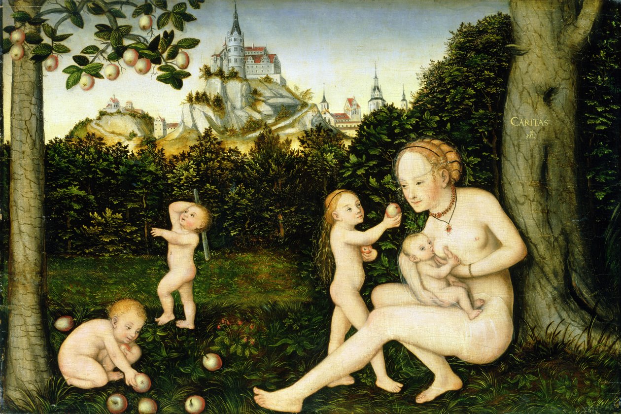 Charity by Lucas Cranach the Younger