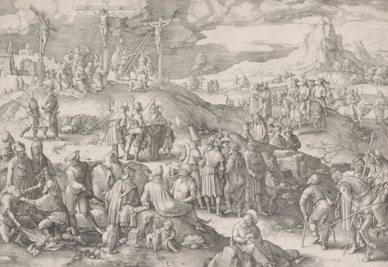Golgotha by Lucas van Leyden