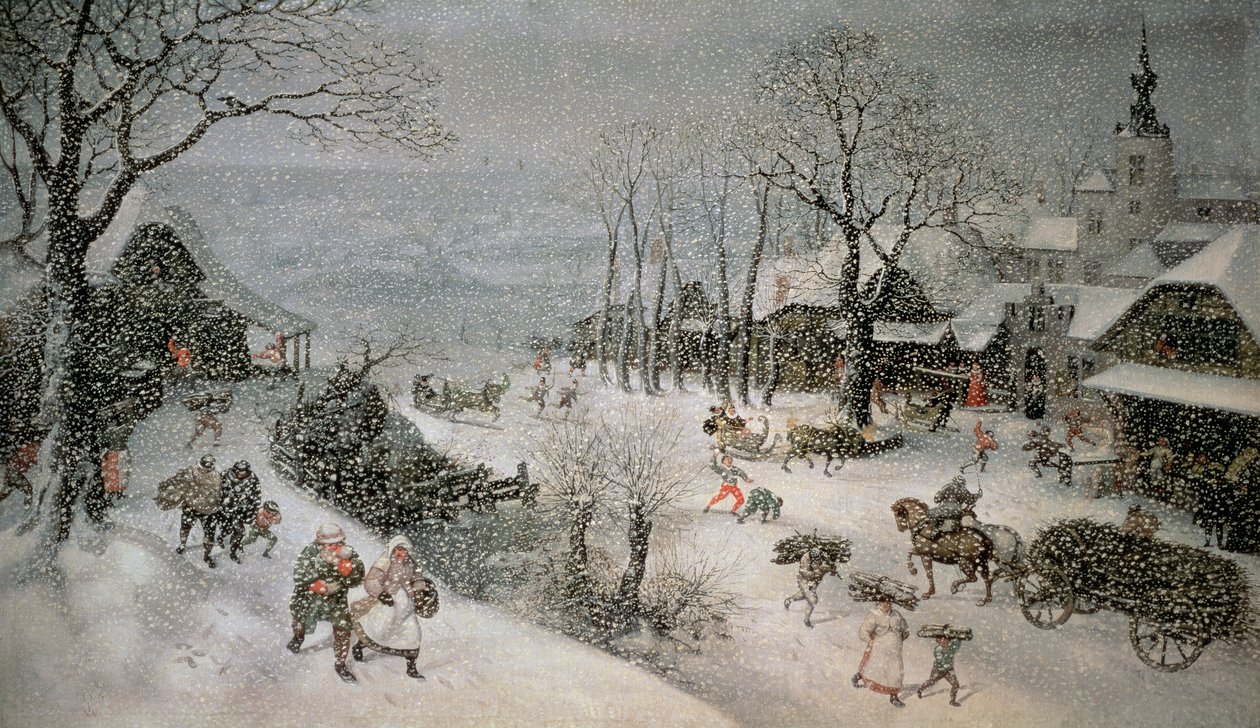Winter by Lucas van Valckenborch
