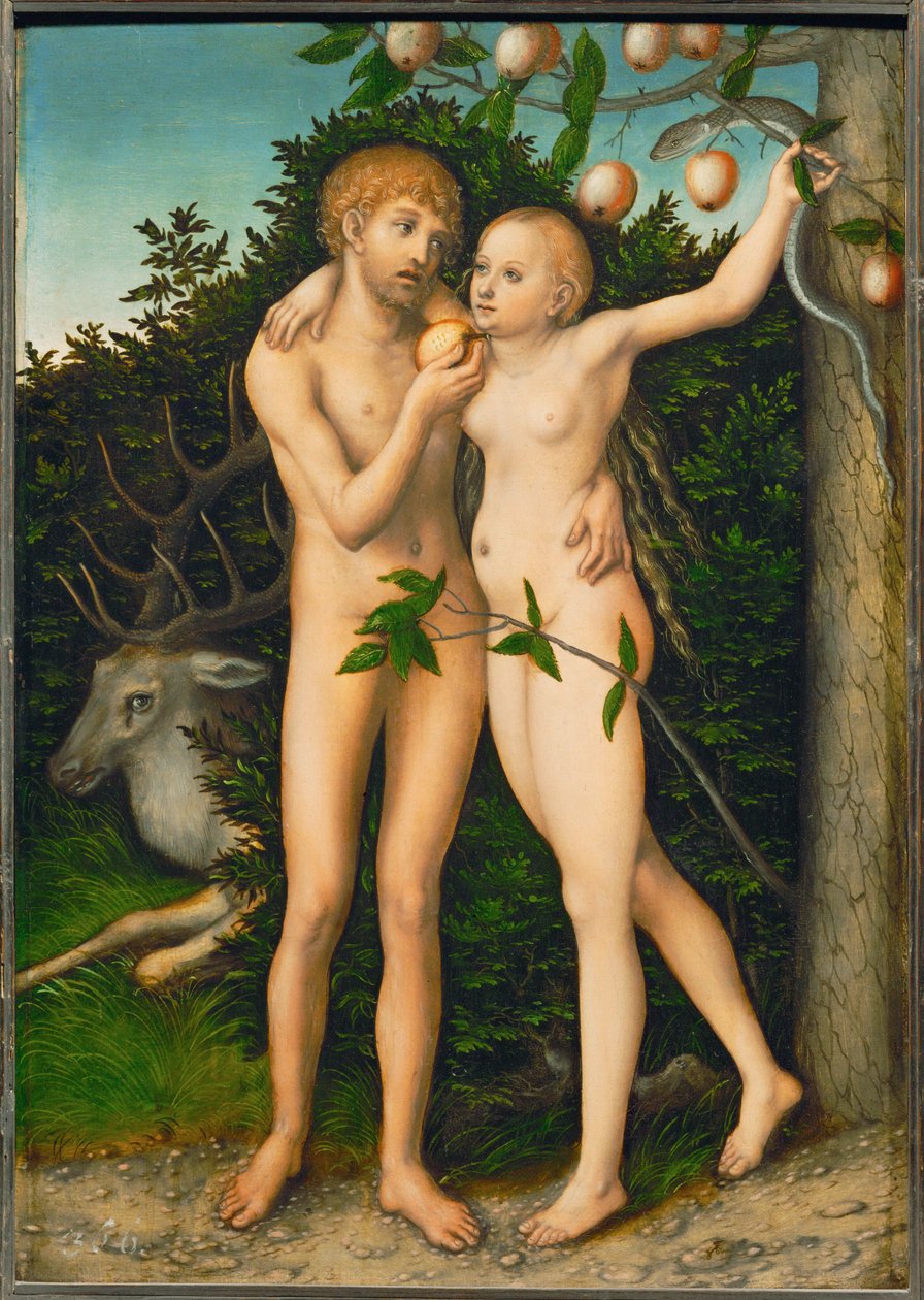 The Fall by Lucas the Elder Cranach