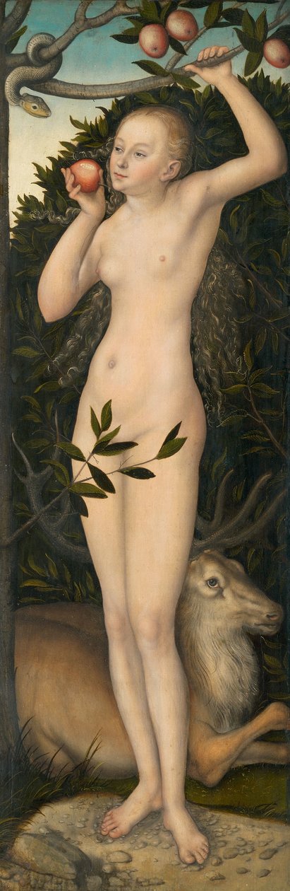 Eve by Lucas the Elder Cranach