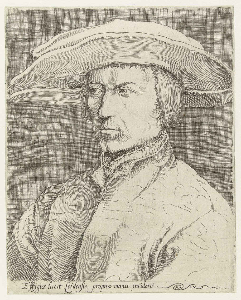 Self-Portrait by Lucas van Leyden