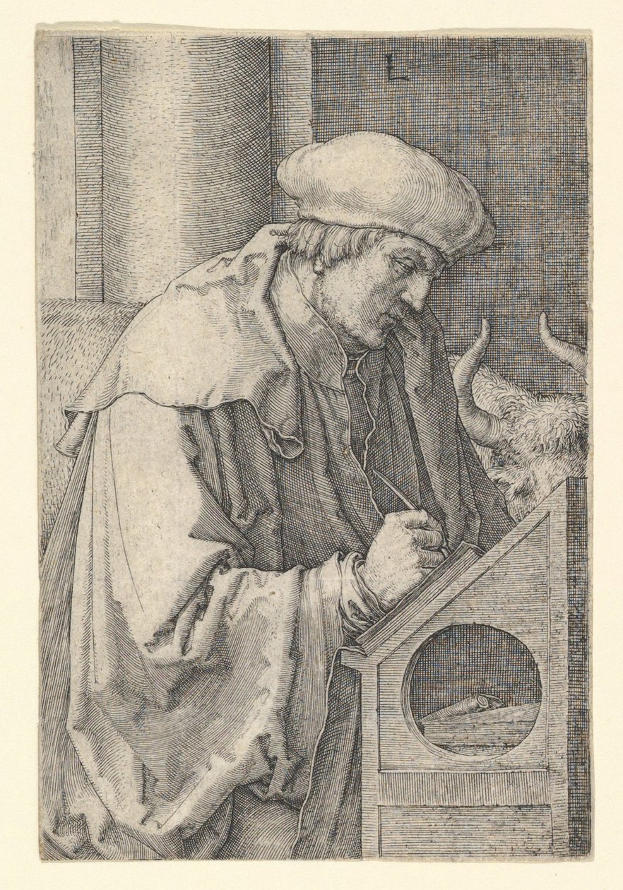 St. Luke by Lucas van Leyden