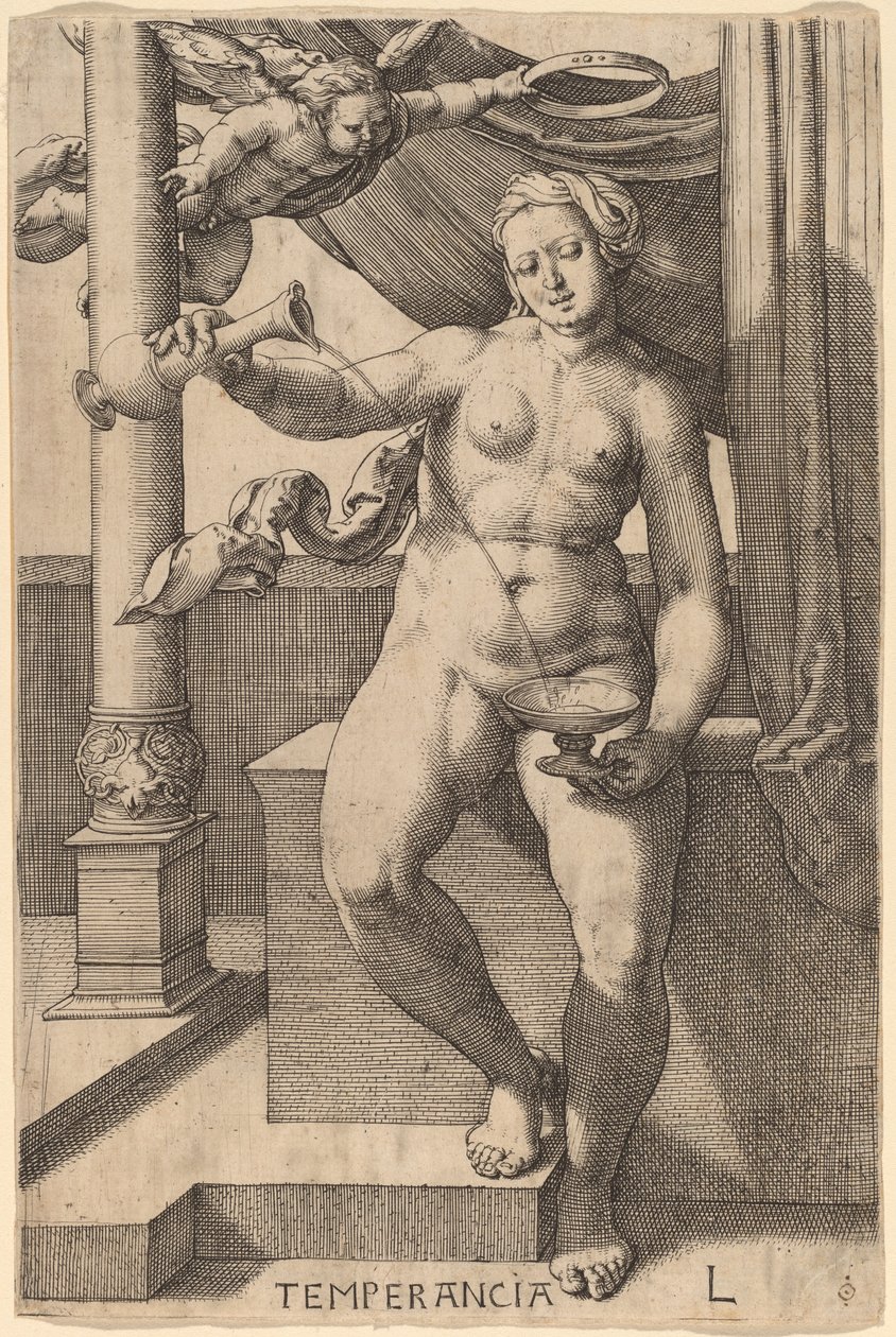 Temperance by Lucas van Leyden