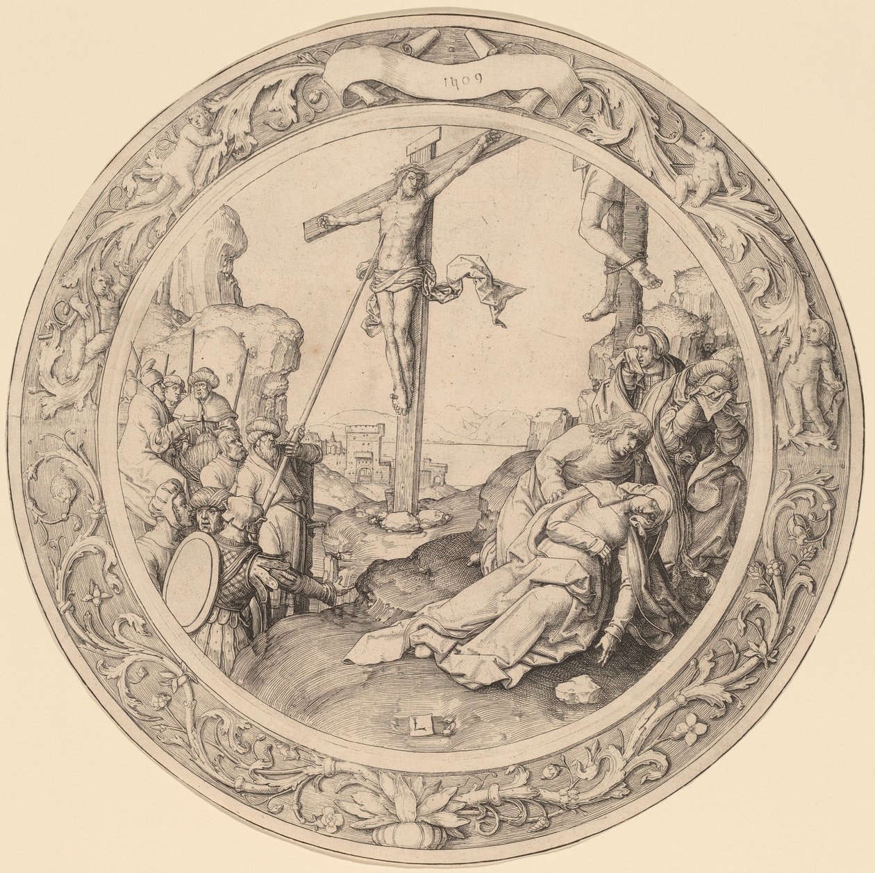 The Crucifixion by Lucas van Leyden