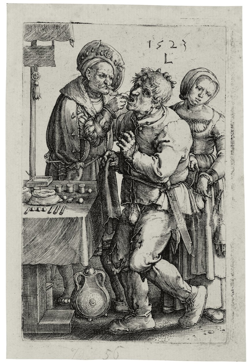 The Dentist by Lucas van Leyden