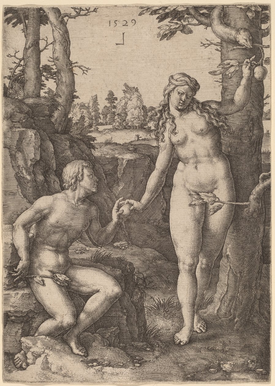 The Fall of Man by Lucas van Leyden