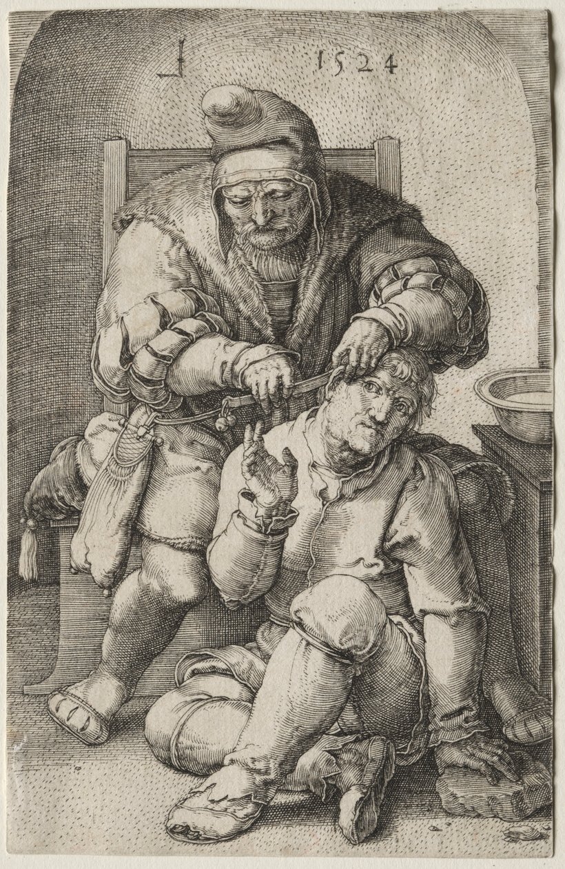 The Surgeon by Lucas van Leyden
