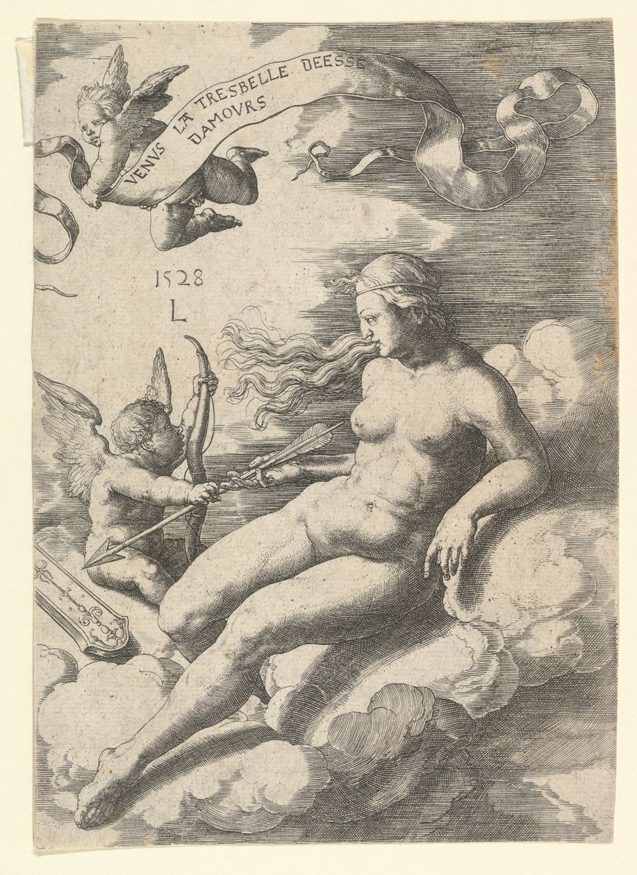 Venus and Cupid by Lucas van Leyden