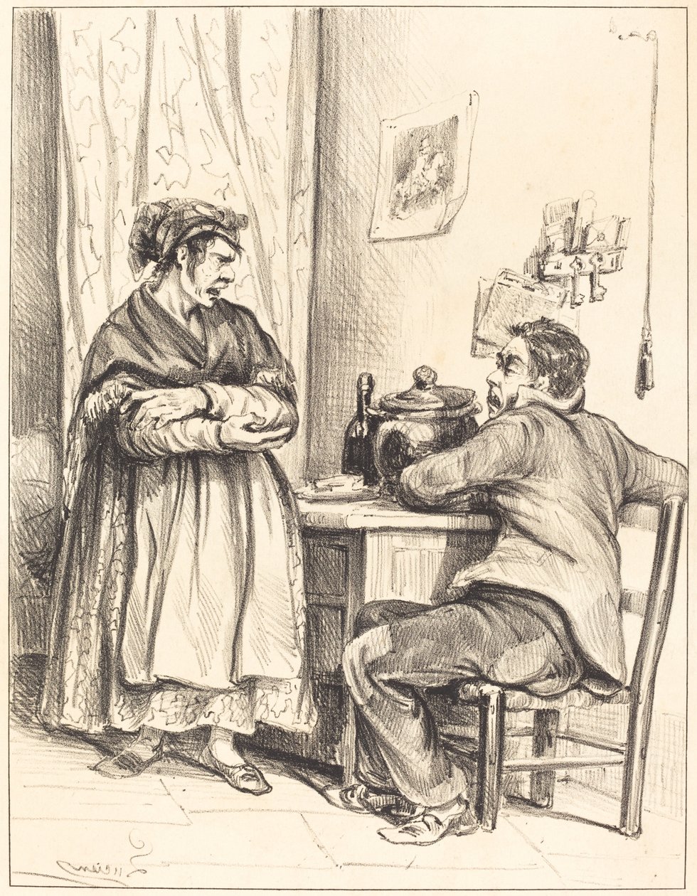 Domestic Dispute by Lucien
