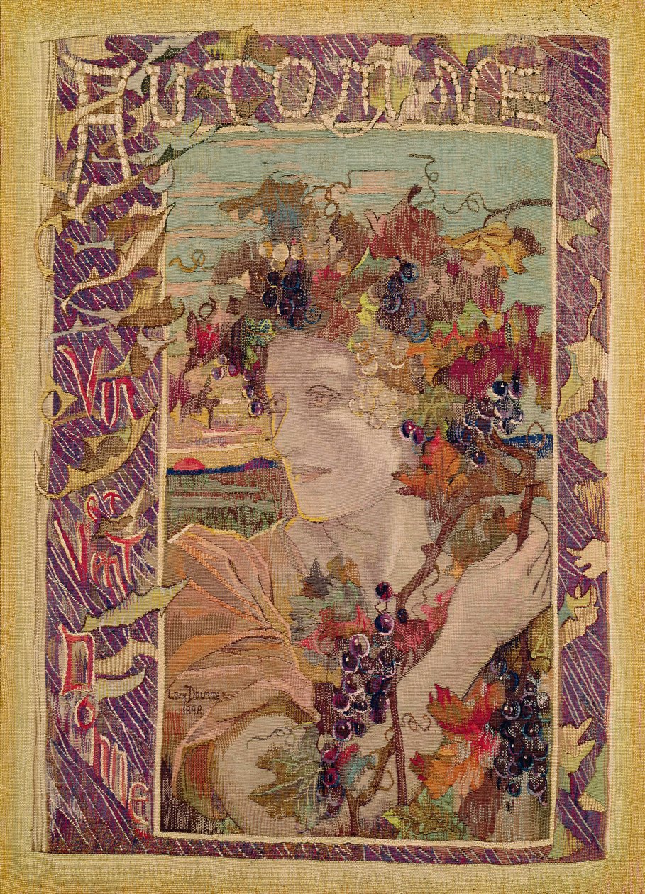 Autumn by Lucien Levy Dhurmer