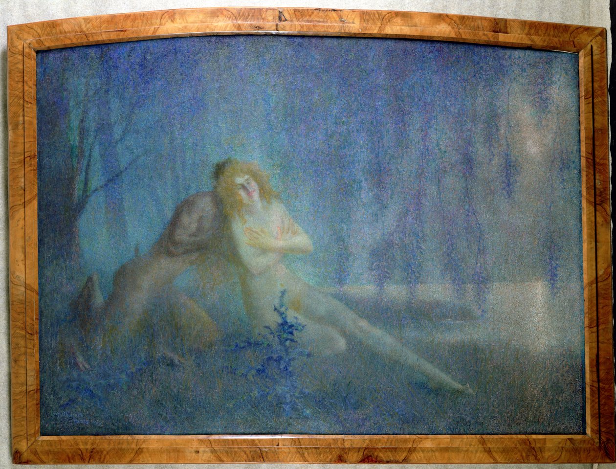 Blue Story by Lucien Levy Dhurmer
