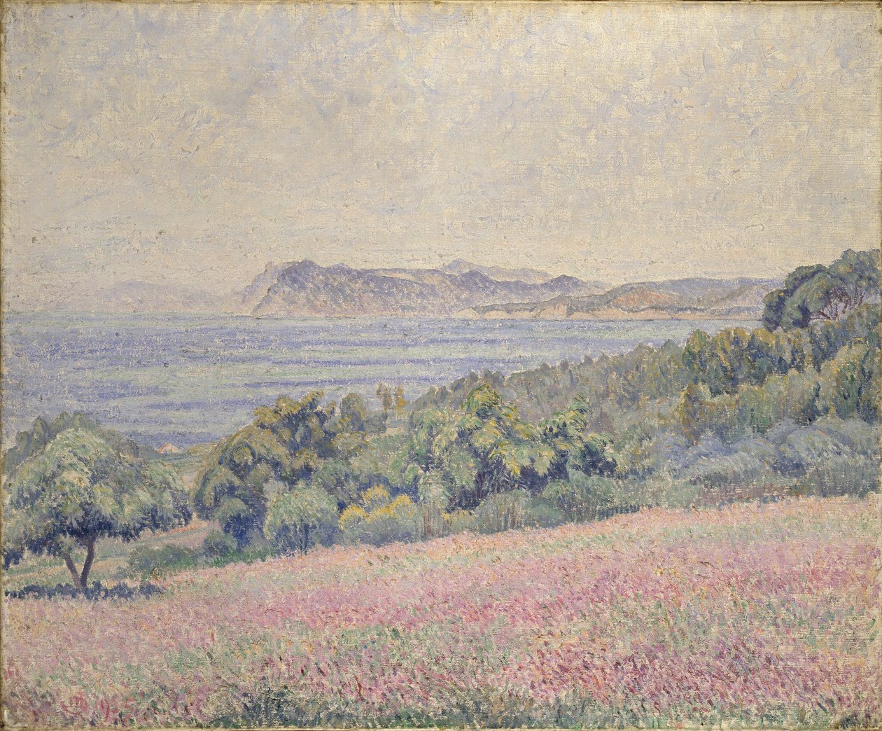 Thistles, Le Brusq, 1925 by Lucien Pissarro