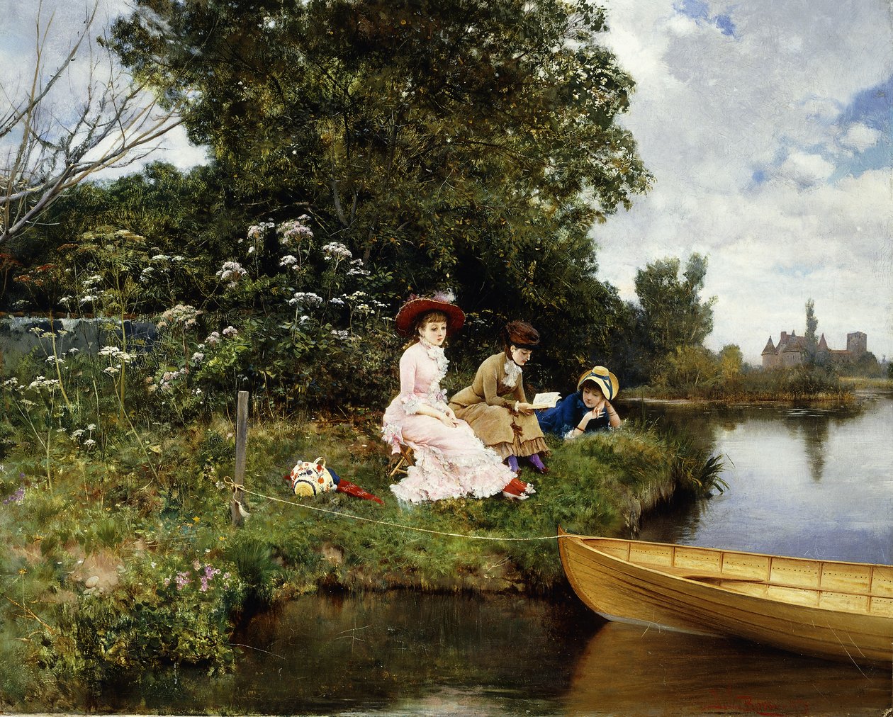 Summer Reverie, 1878 by Lucius Rossi