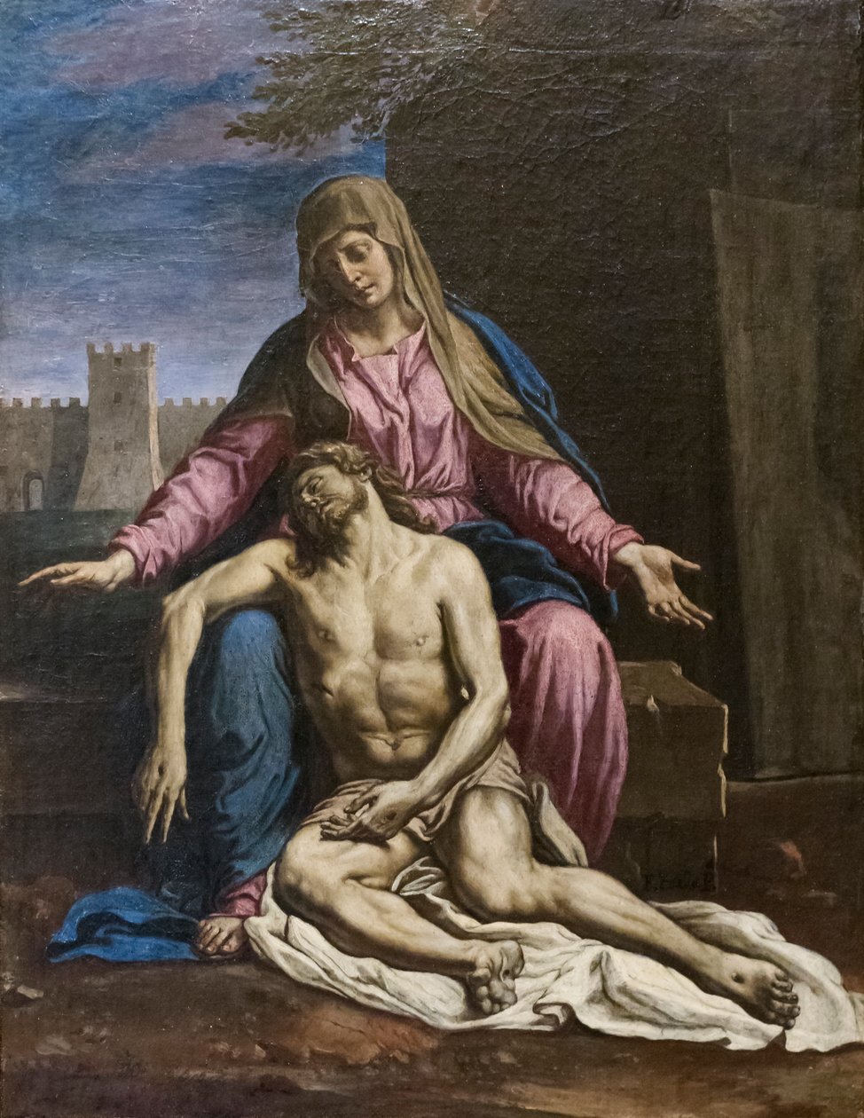 Pietà by Ludovico Carracci