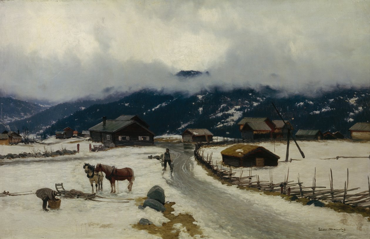 Winter by Ludvig Skramstad
