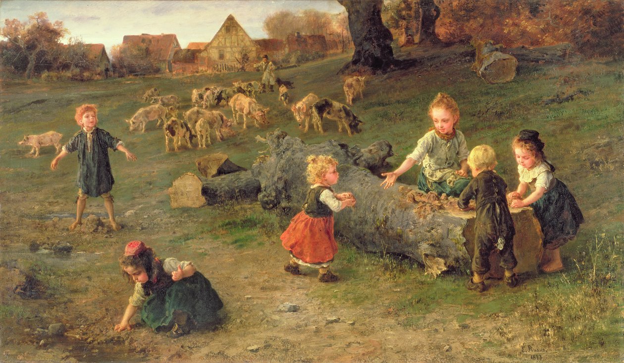 Mud Pies by Ludwig Knaus