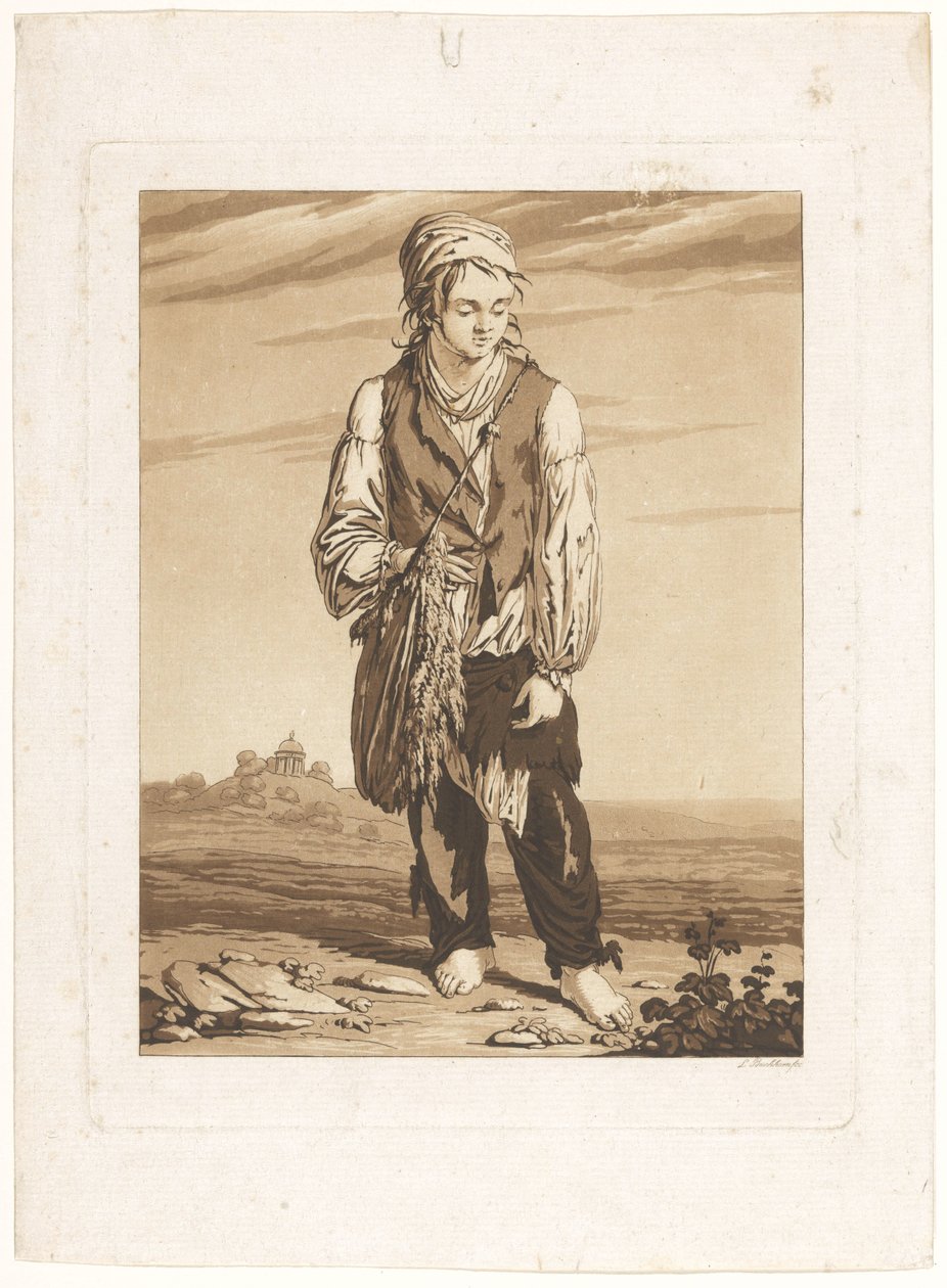 Beggar Child by Ludwig Buchhorn