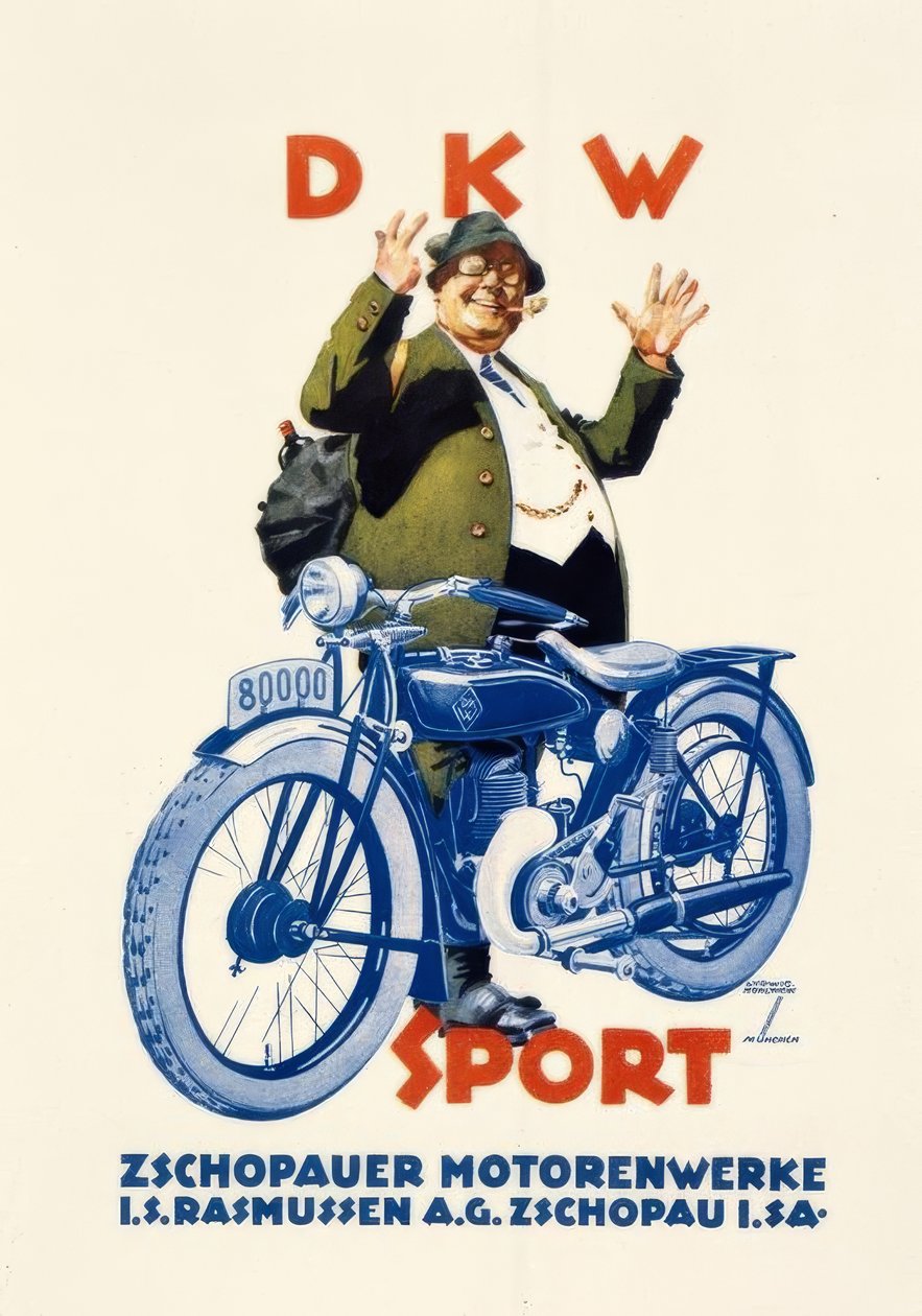 DKW SPORT by Ludwig Hohlwein