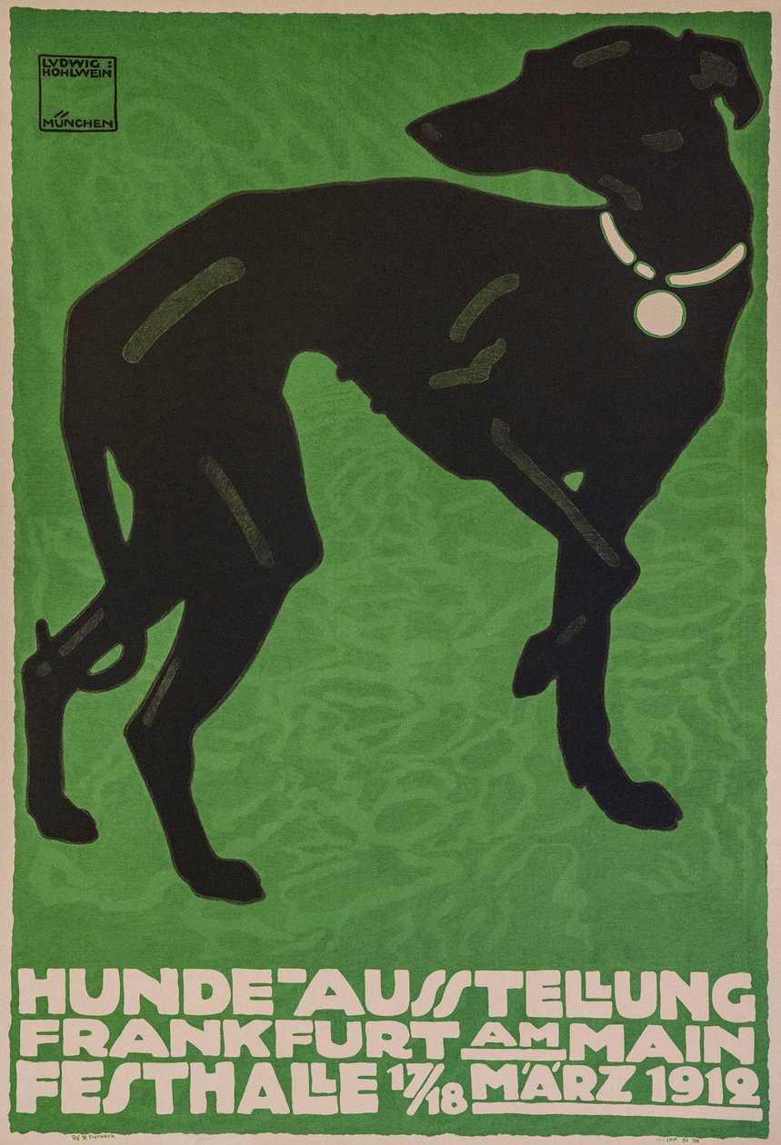 Dog Show by Ludwig Hohlwein
