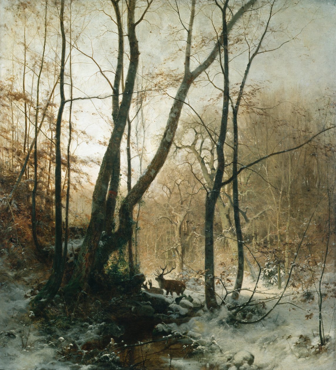 German Winter by Ludwig Munthe